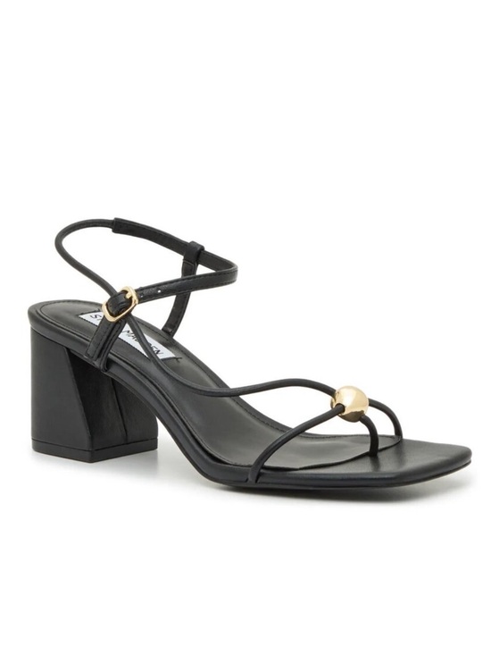 Steve Madden Shoes - NWT 🧡 Steve Madden - Black Ariaa Block Heel Sandal - 7.5